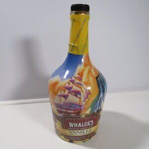Whalers Ocean Themed EMPTY Liquor Bottle (Clipper / Sailing Ship)